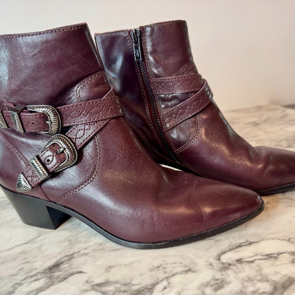 Frye Ellen Buckle Boots